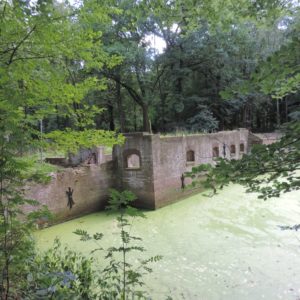 ruine van het kasteel